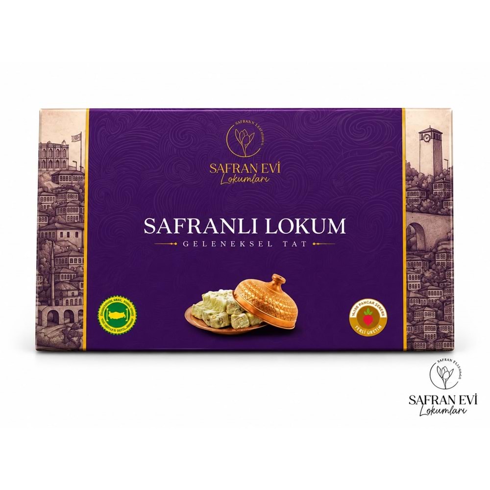 270 GR Safranlı Lokum