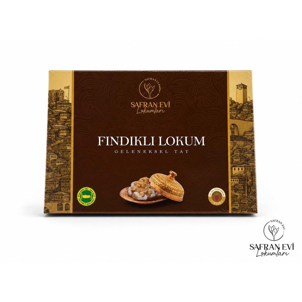 500 GR KLASİK SAFRANBOLU FINDIKLI LOKUM